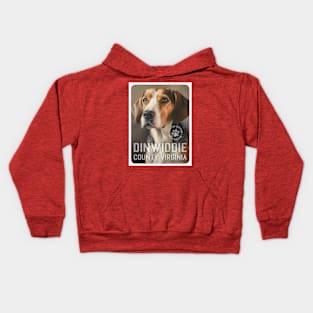 American fox hound *(English) hunting Dinwiddie, VA Kids Hoodie